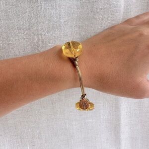 Borbon and Bowties Gold Bracelet